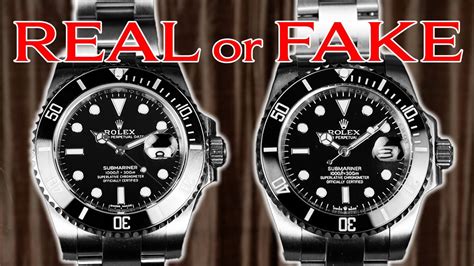 rolex real vs fake stems
